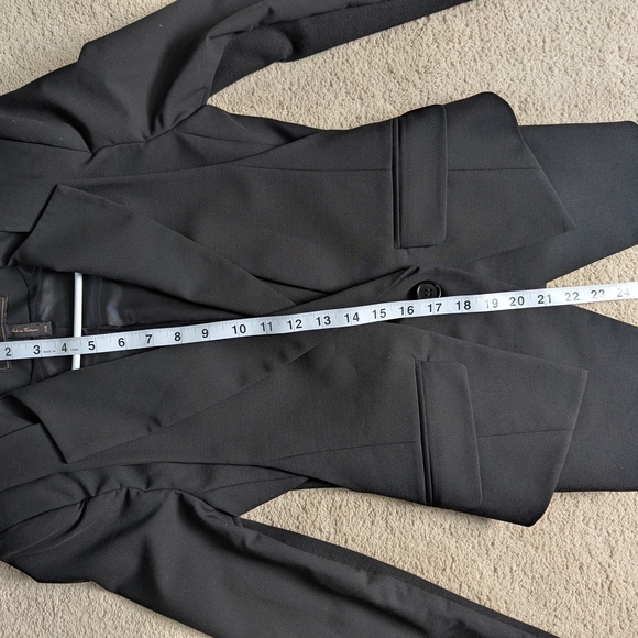 BCBGMaxAzria Women's Elegant Black Blazer Suit Jacket Size XXS - Picture 12 of 14